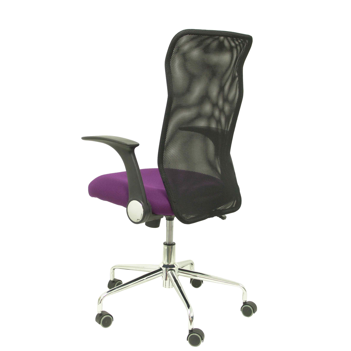 Silla de oficina Piqueras y Crespo Minaya Malla + Bali - Ref. fabricante 4031BALI10 - Negro / Morado