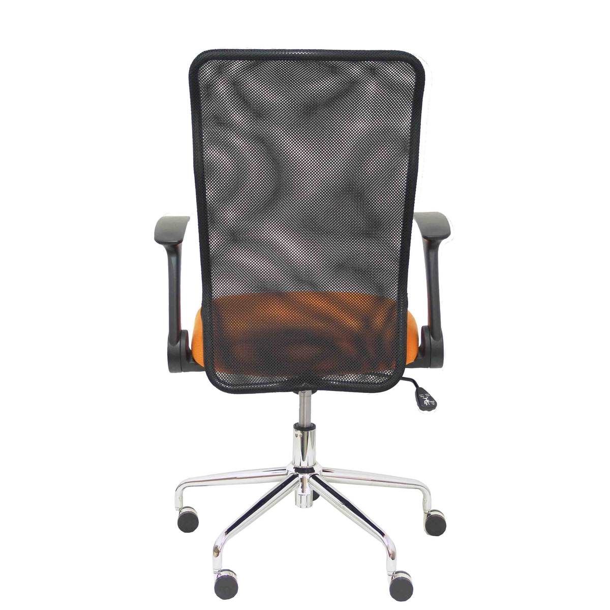 Silla de oficina Piqueras y Crespo Minaya Malla + Bali - Ref. fabricante 4031BALI10 - Negro / Naranja