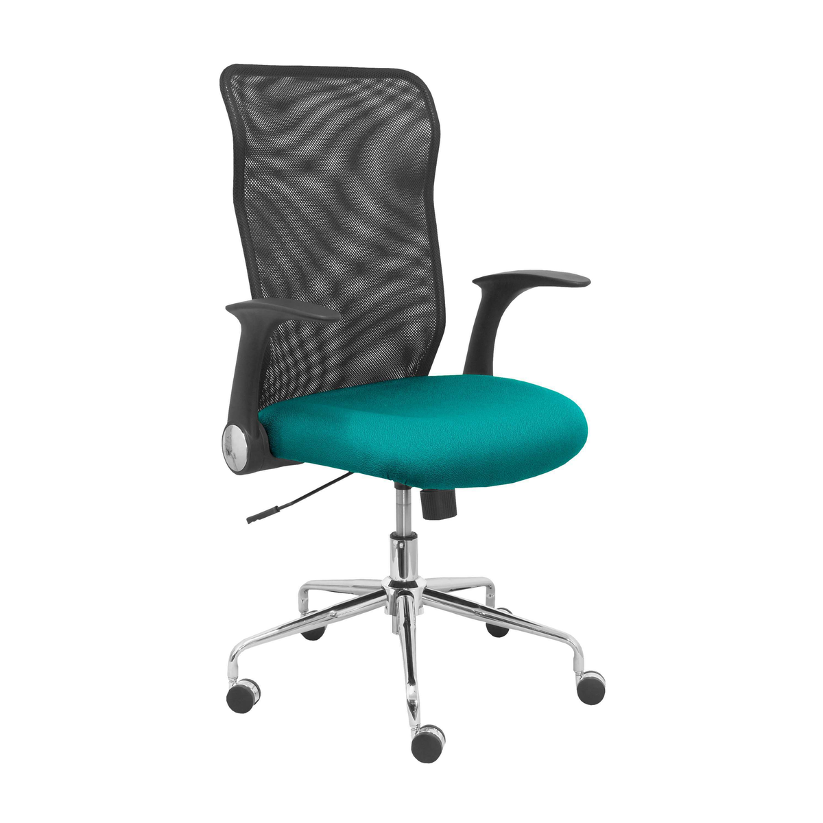 Silla de oficina Piqueras y Crespo Minaya Malla + Bali - Ref. fabricante 4031BALI10 - Negro / Turquesa