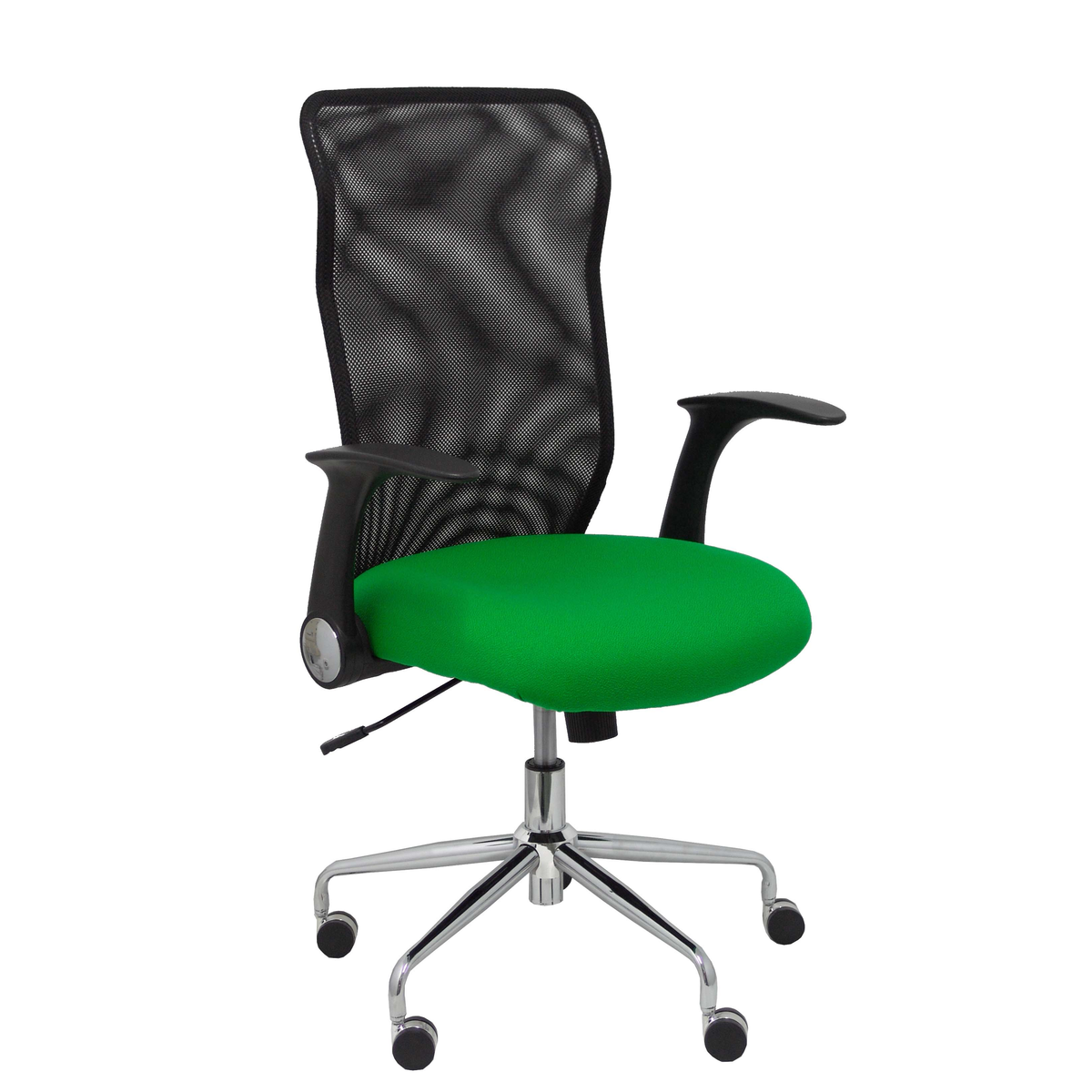 Silla de oficina Piqueras y Crespo Minaya Malla + Bali - Ref. fabricante 4031BALI10 - Negro / Verde