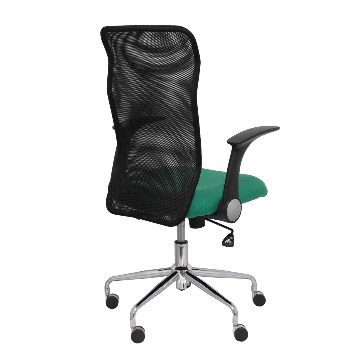 Silla de oficina Piqueras y Crespo Minaya Malla + Bali - Ref. fabricante 4031BALI10 - Negro / Verde Esmeralda