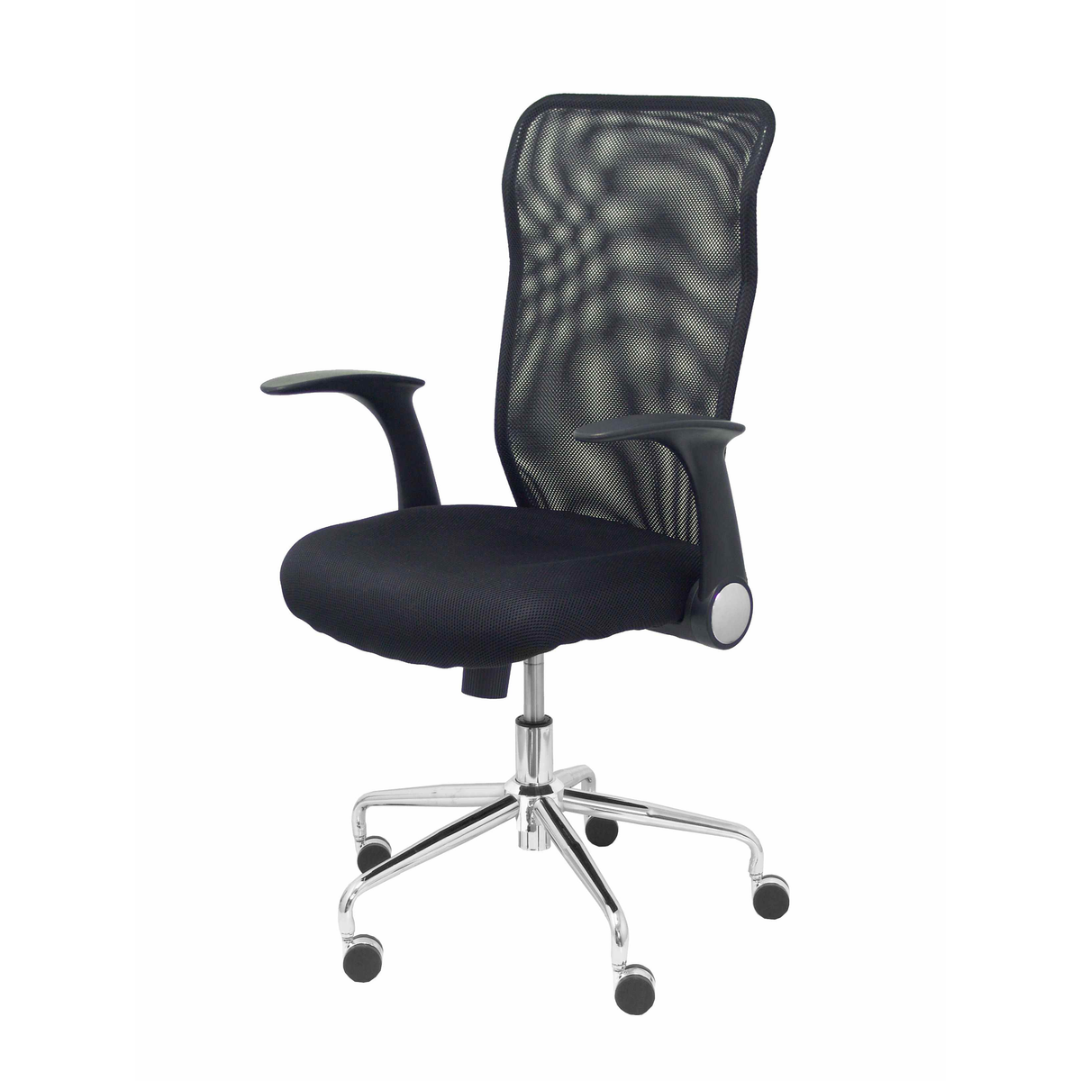 Silla de oficina Piqueras y Crespo Minaya Malla - Negro