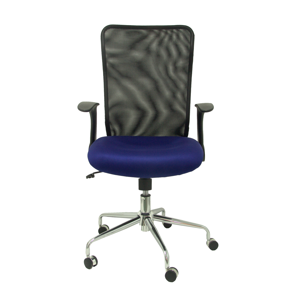 Silla de oficina Piqueras y Crespo Minaya Malla - Negro / Azul