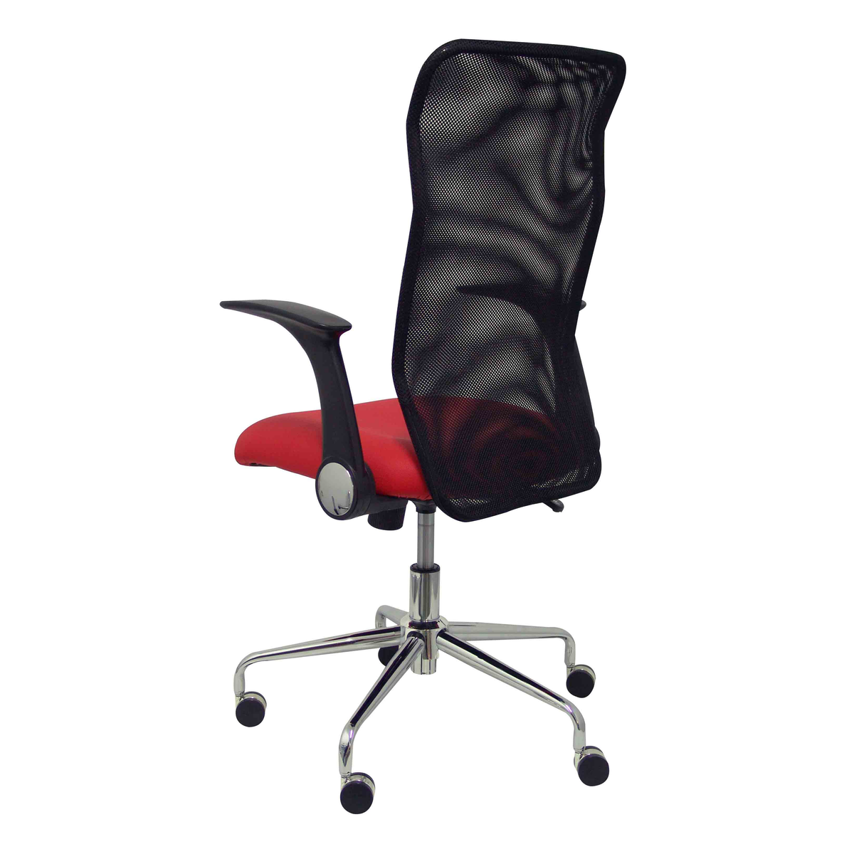 Silla de oficina Piqueras y Crespo Minaya Similpiel + Malla - Ref. fabricante 4031SP100 - Rojo