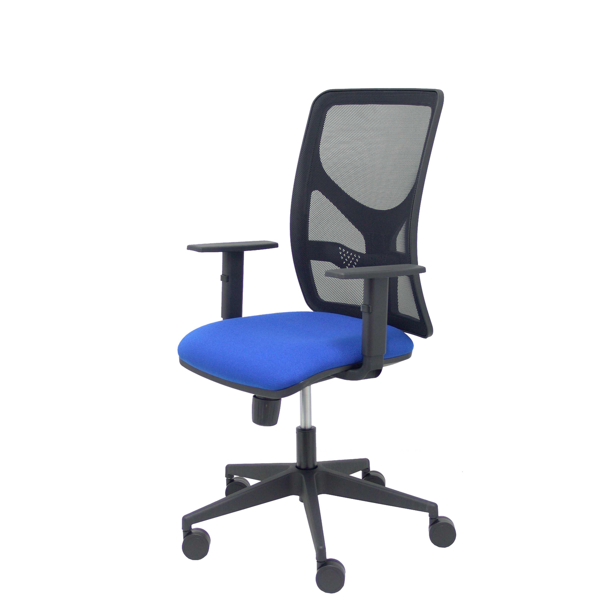 Silla de oficina Piqueras y Crespo Motilla Malla + Bali - Brazos - Ref. fabricante 21SBALI229B10 - Azul
