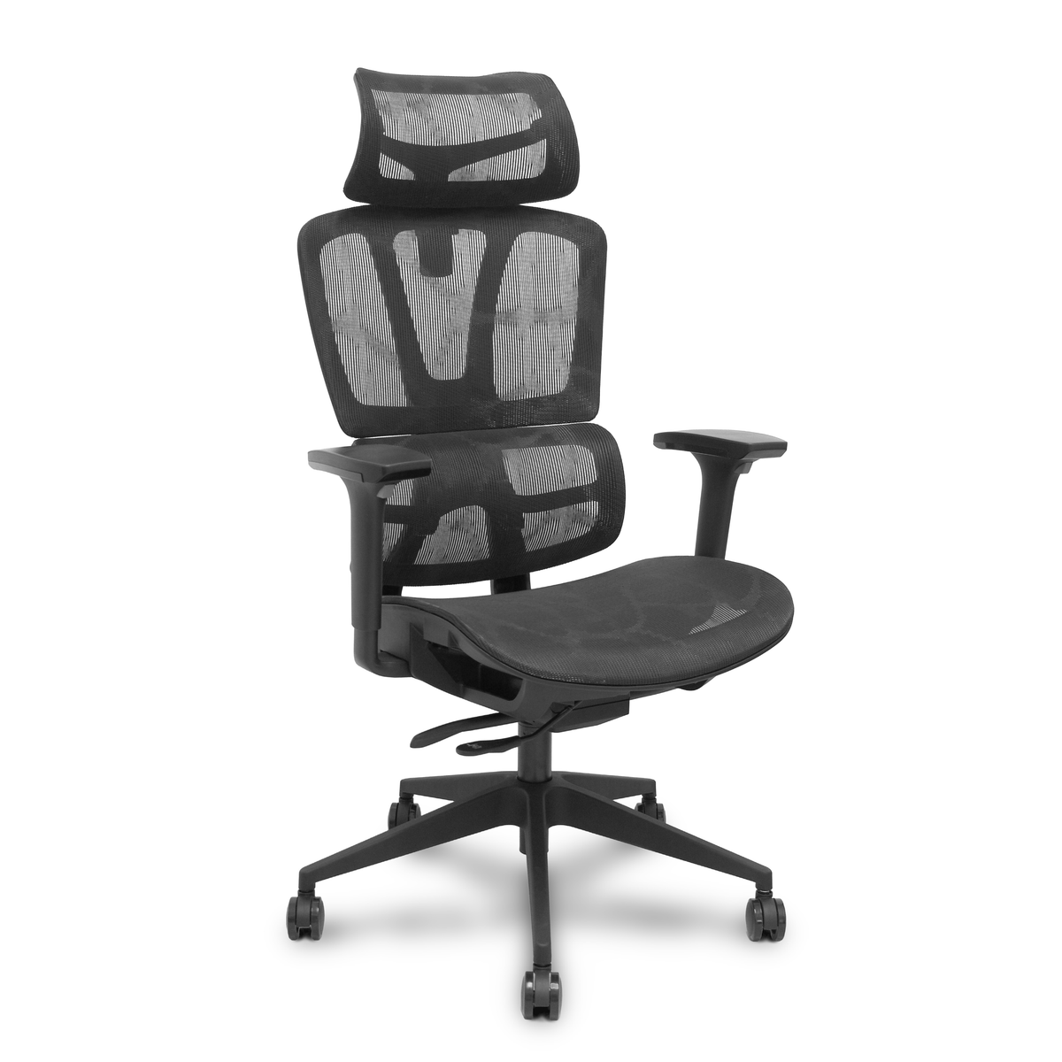 Silla de oficina Piqueras y Crespo Pro537 Malla - Sincro con traslack · Brazos 3D - Sin color declarado