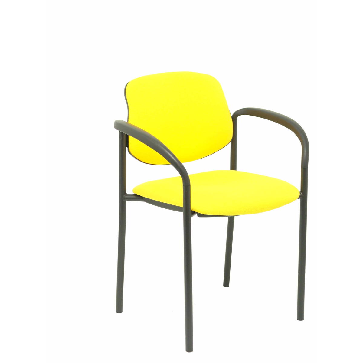 Silla de oficina Piqueras y Crespo Styl Bali - Brazos fijos · - Ref. fabricante 27NBALI100CB - Amarillo
