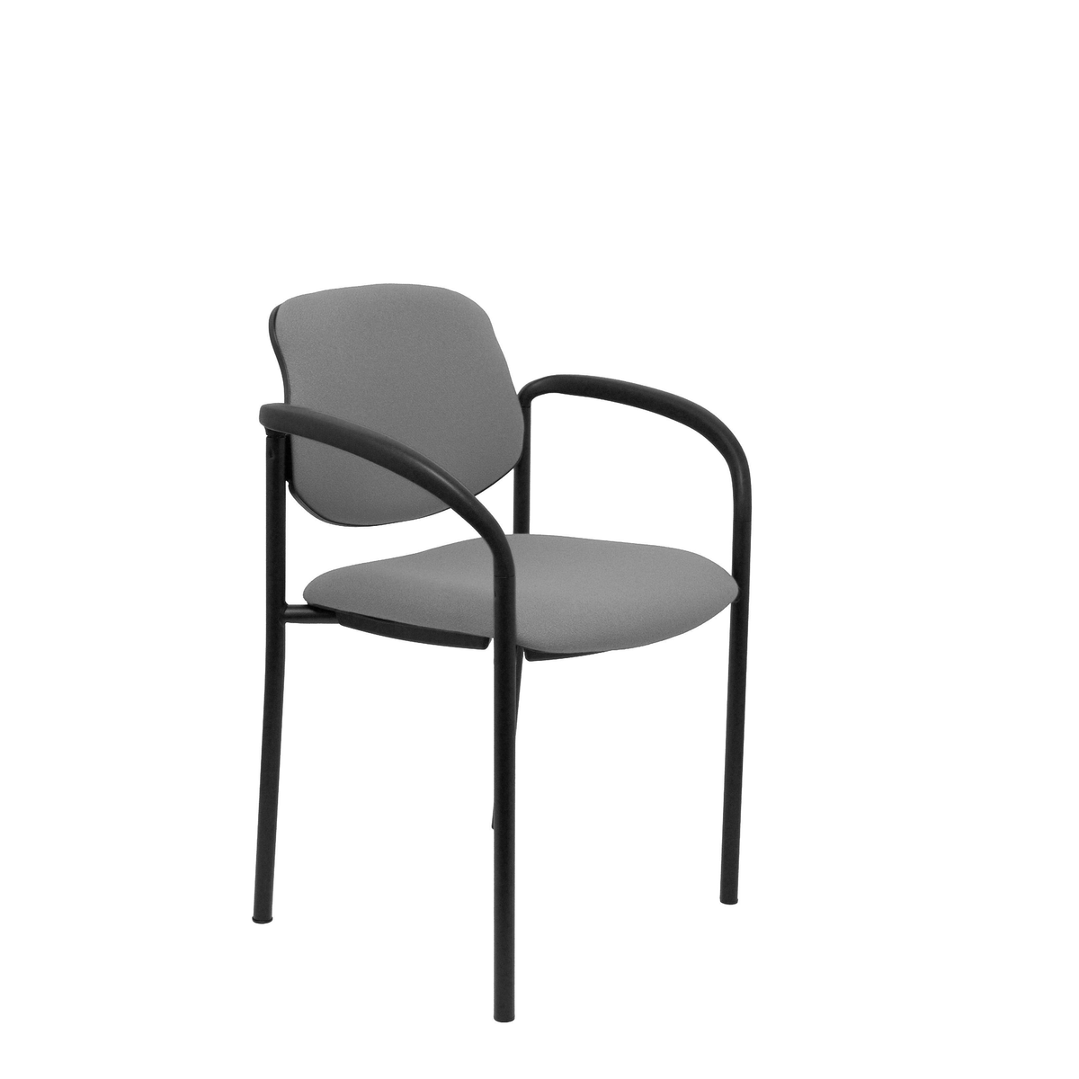 Silla de oficina Piqueras y Crespo Styl Bali - Brazos fijos · - Ref. fabricante 27NBALI100CB - Gris
