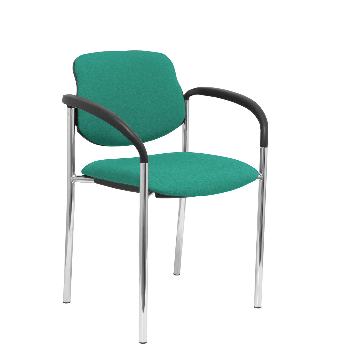 Silla de oficina Piqueras y Crespo Styl Bali - Brazos fijos · - Ref. fabricante 27CRBALI100CB - Verde Esmeralda