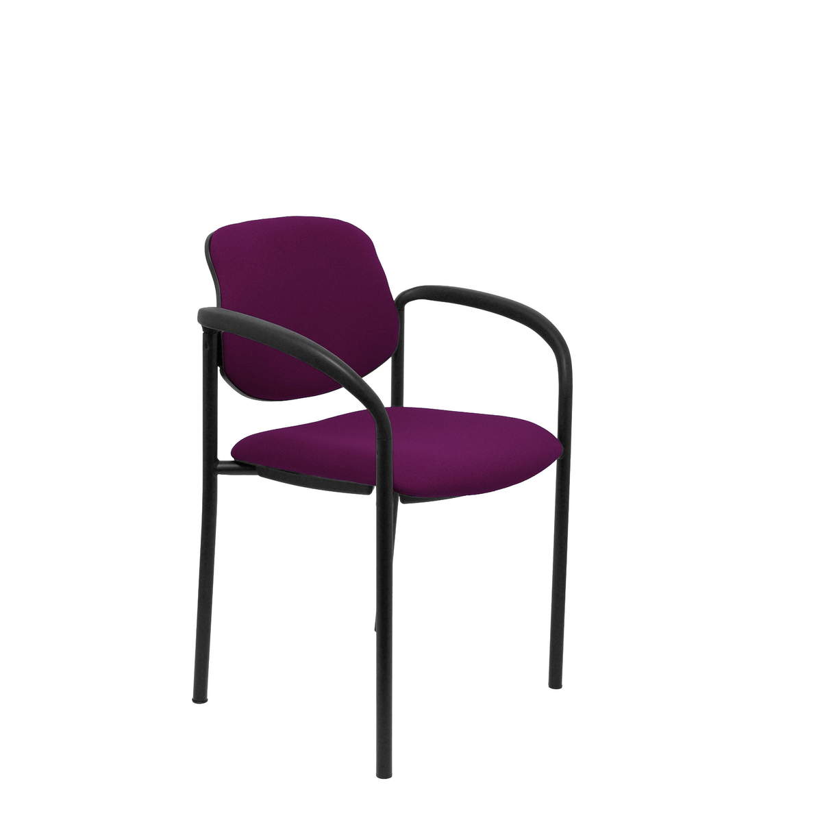 Silla de oficina Piqueras y Crespo Styl Bali - Brazos fijos · - Ref. fabricante 27NBALI100CB - Morado