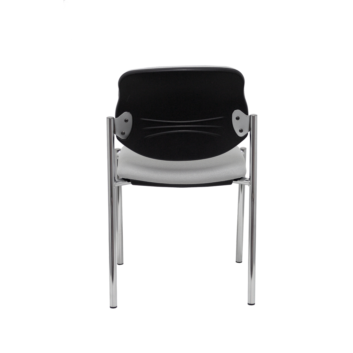 Silla de oficina Piqueras y Crespo Styl Bali - Chasis cromado - Ref. fabricante 27CRBALI100 - Gris