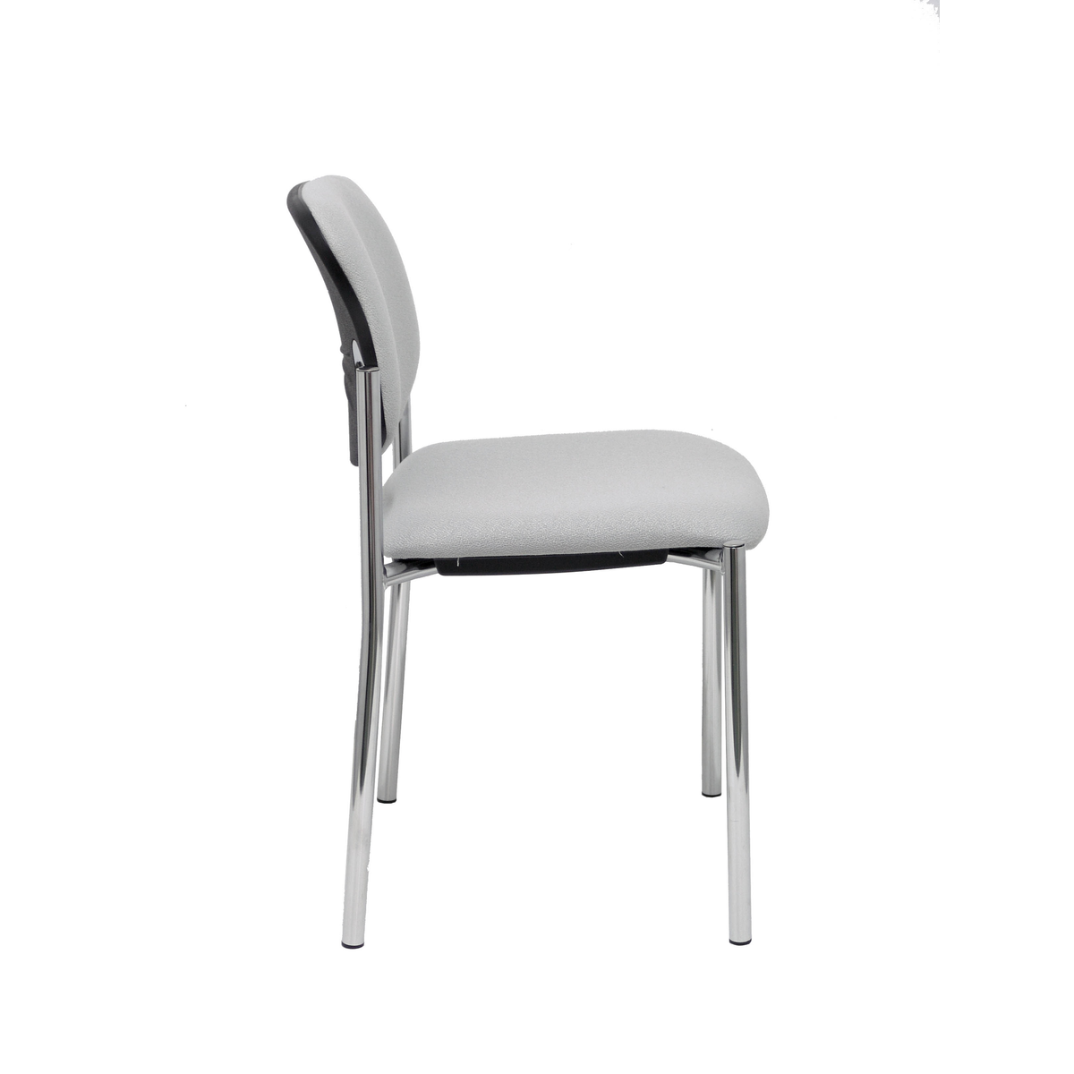 Silla de oficina Piqueras y Crespo Styl Bali - Chasis cromado - Ref. fabricante 27CRBALI100 - Gris