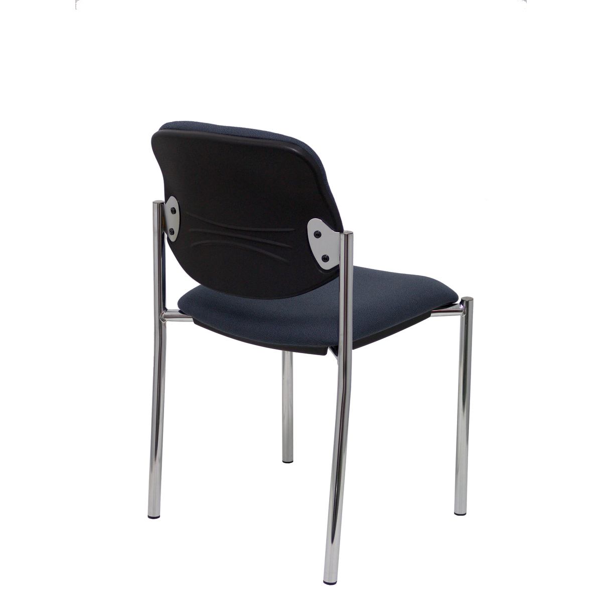 Silla de oficina Piqueras y Crespo Styl Bali - Chasis cromado - Ref. fabricante 27CRBALI100 - Gris Oscuro