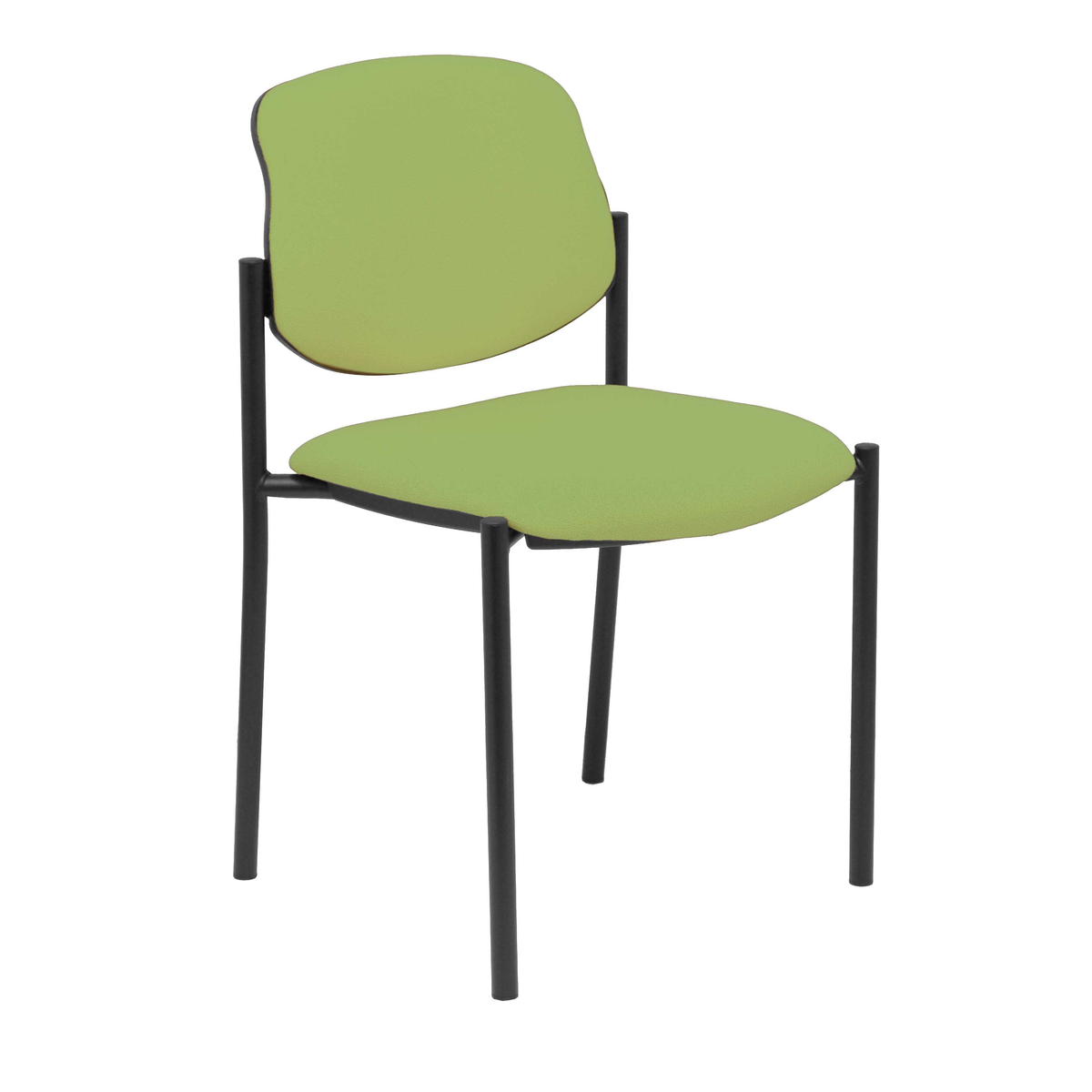 Silla de oficina Piqueras y Crespo Styl Bali - Chasis negro - Colores - Verde Oliva