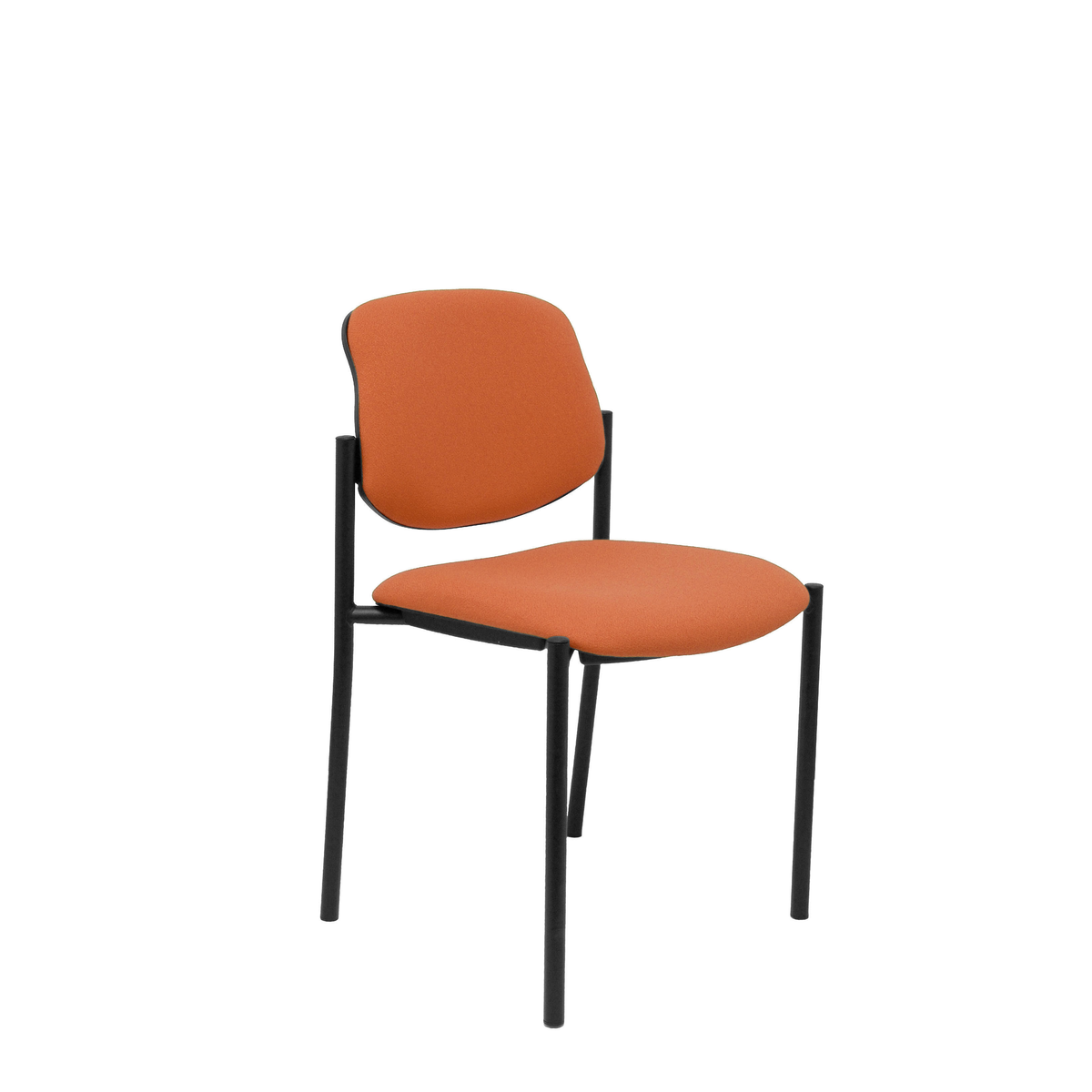 Silla de oficina Piqueras y Crespo Styl Bali - Chasis negro - Tonos neutros - Marron