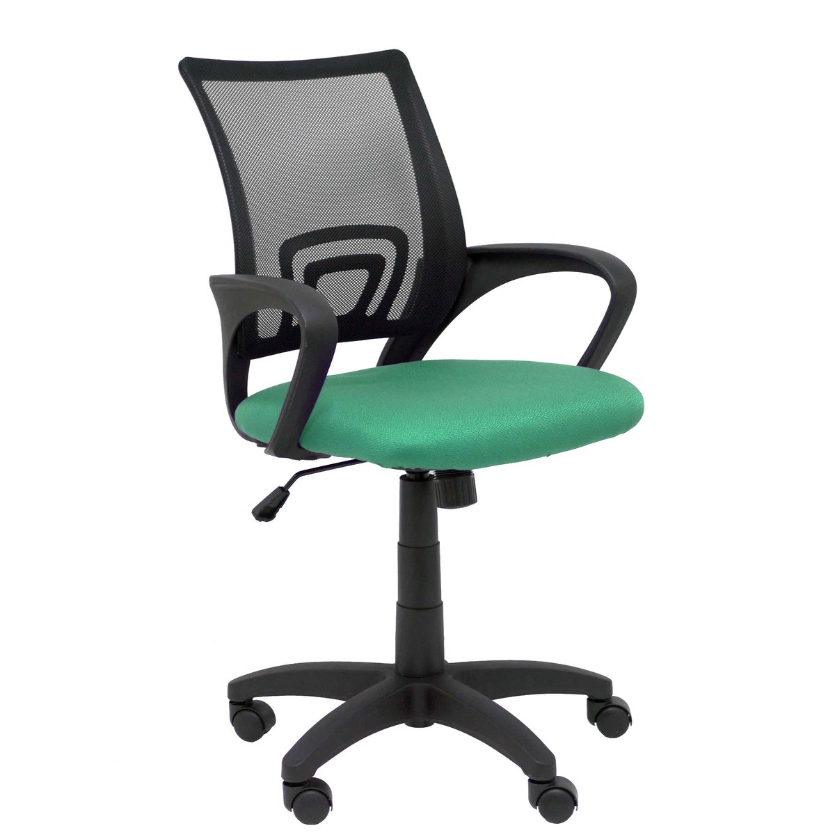 Silla de oficina Piqueras y Crespo Vianos Bali + Malla - Ref. fabricante 312BALI82 - Verde Esmeralda