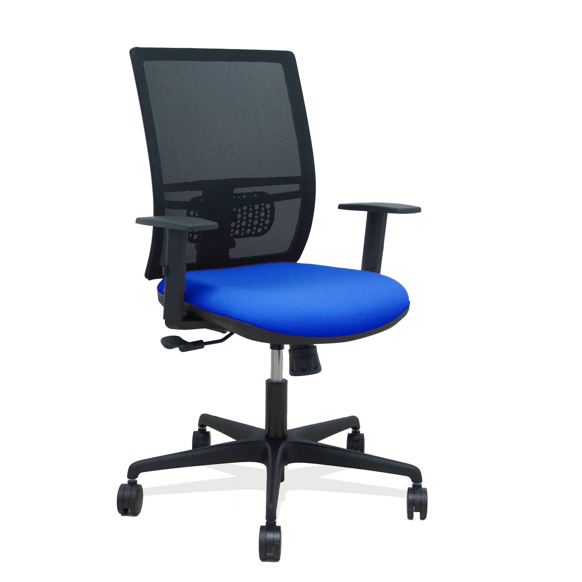 Silla de oficina Piqueras y Crespo Yunquera Malla + Bali - Ref. fabricante 400SM840B100B10B68R65 - Azul