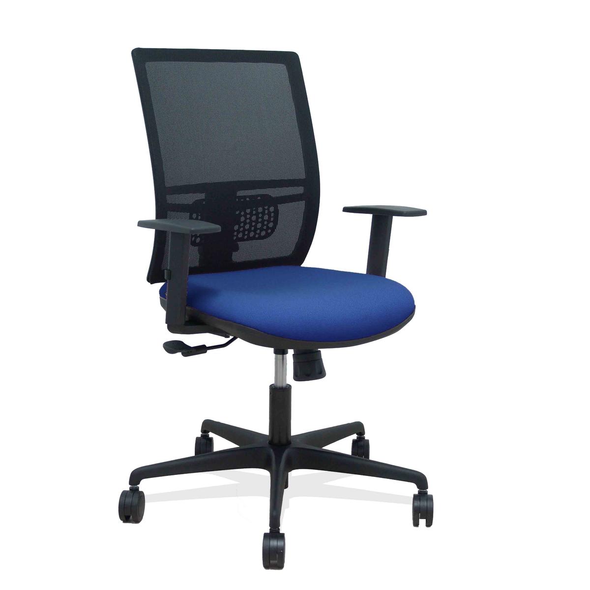 Silla de oficina Piqueras y Crespo Yunquera Malla + Bali - Ref. fabricante 400SM840B100B10B68R65 - Azul Marino