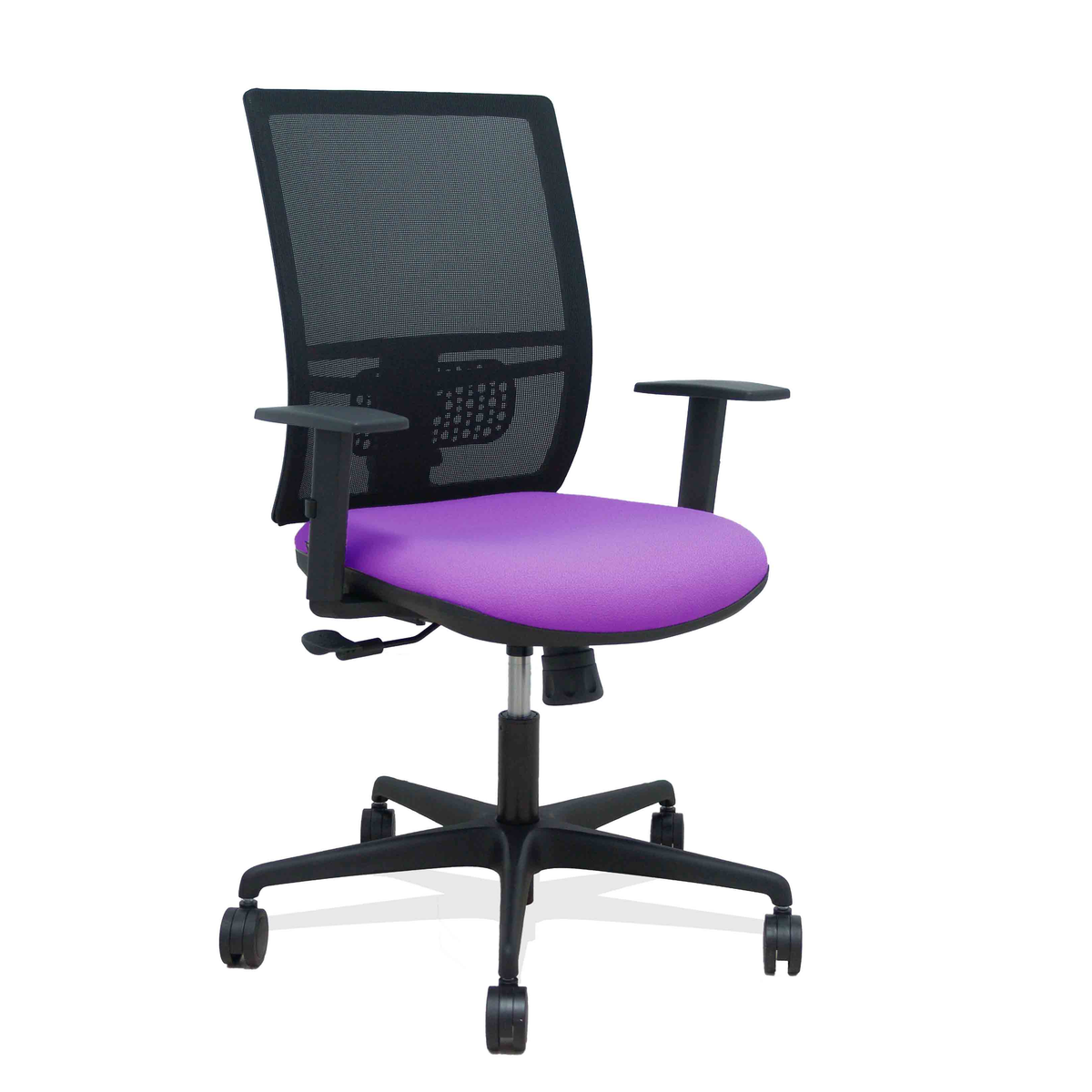 Silla de oficina Piqueras y Crespo Yunquera Malla + Bali - Ref. fabricante 400SM840B100B10B68R65 - Lila