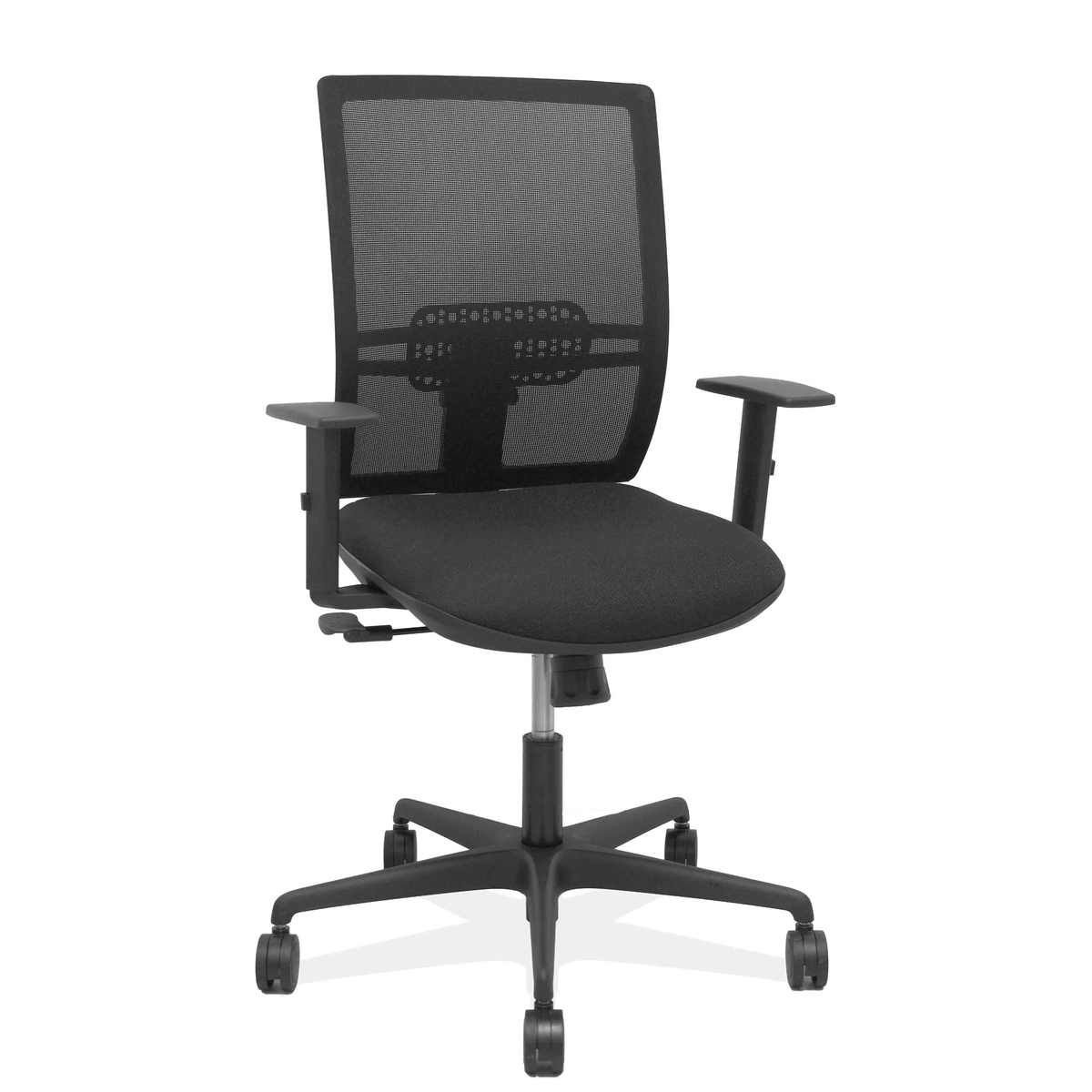 Silla de oficina Piqueras y Crespo Yunquera Malla + Bali - Ref. fabricante 400SM840B100B10B68R65 - Negro