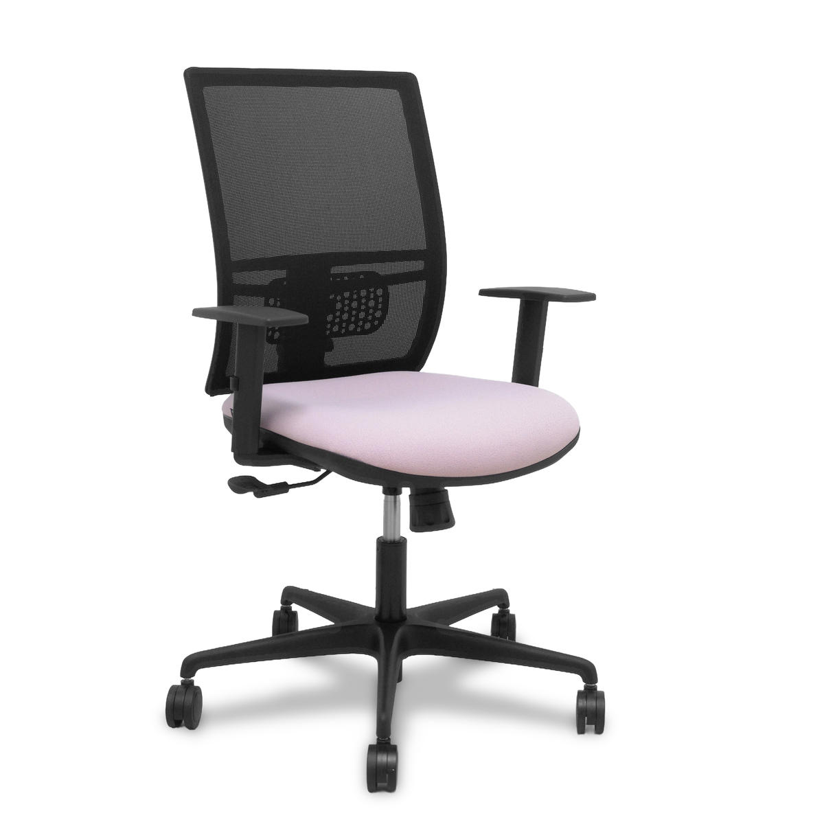 Silla de oficina Piqueras y Crespo Yunquera Malla + Bali - Ref. fabricante 400SM840B100B10B68R65 - Rosa