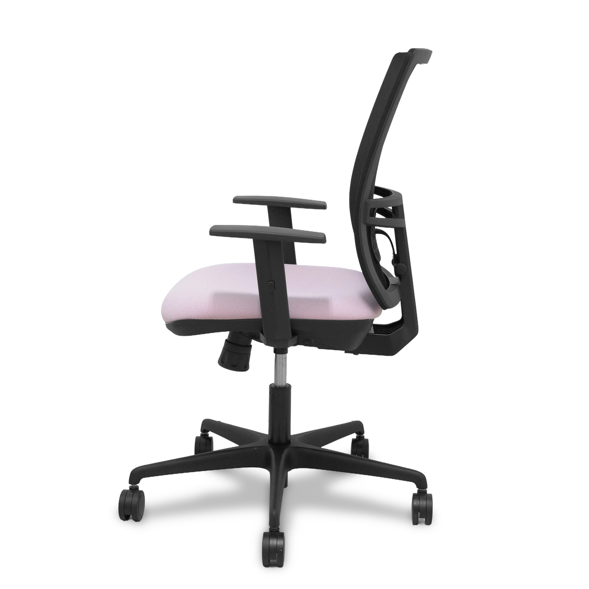 Silla de oficina Piqueras y Crespo Yunquera Malla + Bali - Ref. fabricante 400SM840B100B10B68R65 - Rosa