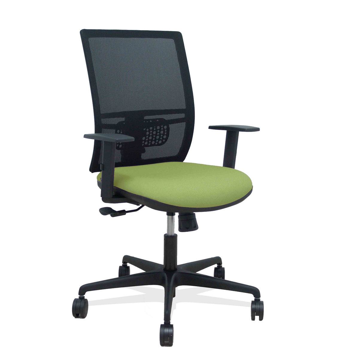 Silla de oficina Piqueras y Crespo Yunquera Malla + Bali - Ref. fabricante 400SM840B100B10B68R65 - Verde Oliva