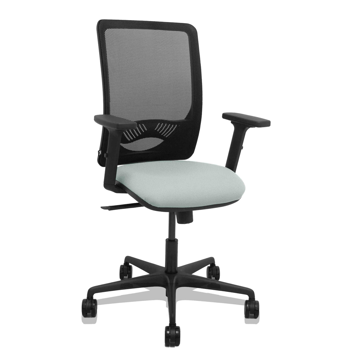 Silla de oficina Piqueras y Crespo Zulema Malla + Bali - Ref. fabricante 390SM840B100B2DB68R65 - Gris Claro