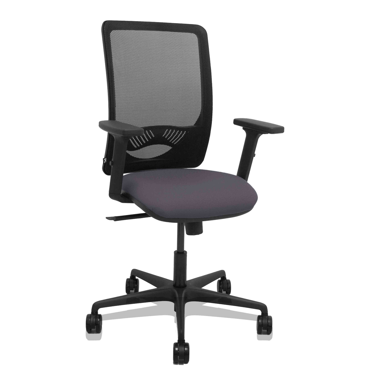 Silla de oficina Piqueras y Crespo Zulema Malla + Bali - Ref. fabricante 390SM840B100B2DB68R65 - Gris Oscuro