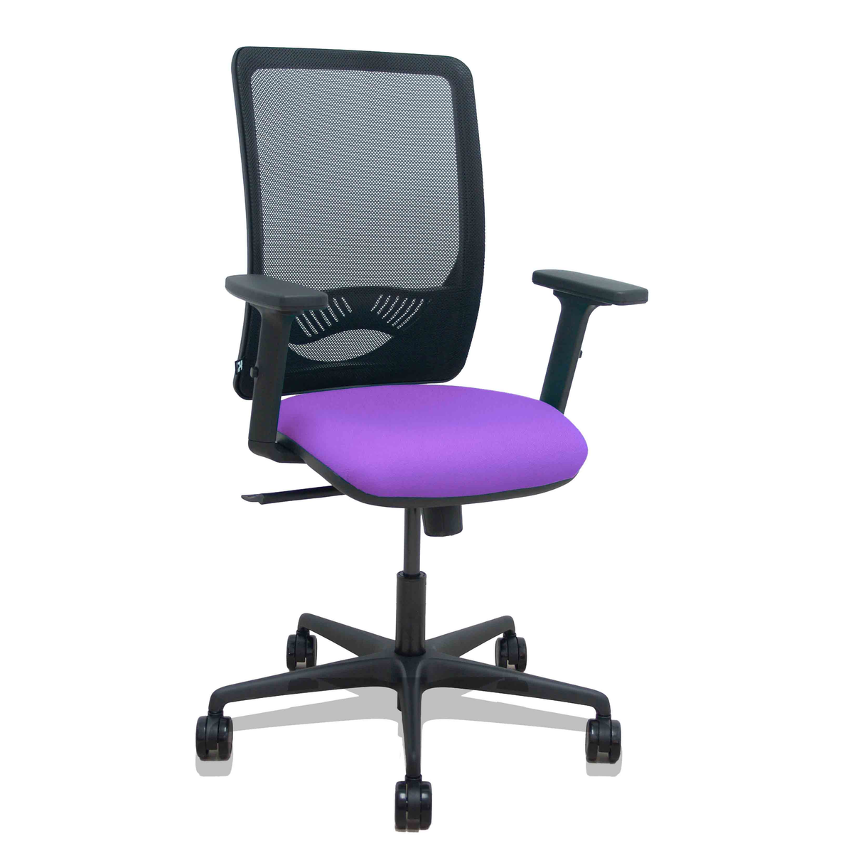 Silla de oficina Piqueras y Crespo Zulema Malla + Bali - Ref. fabricante 390SM840B100B2DB68R65 - Lila