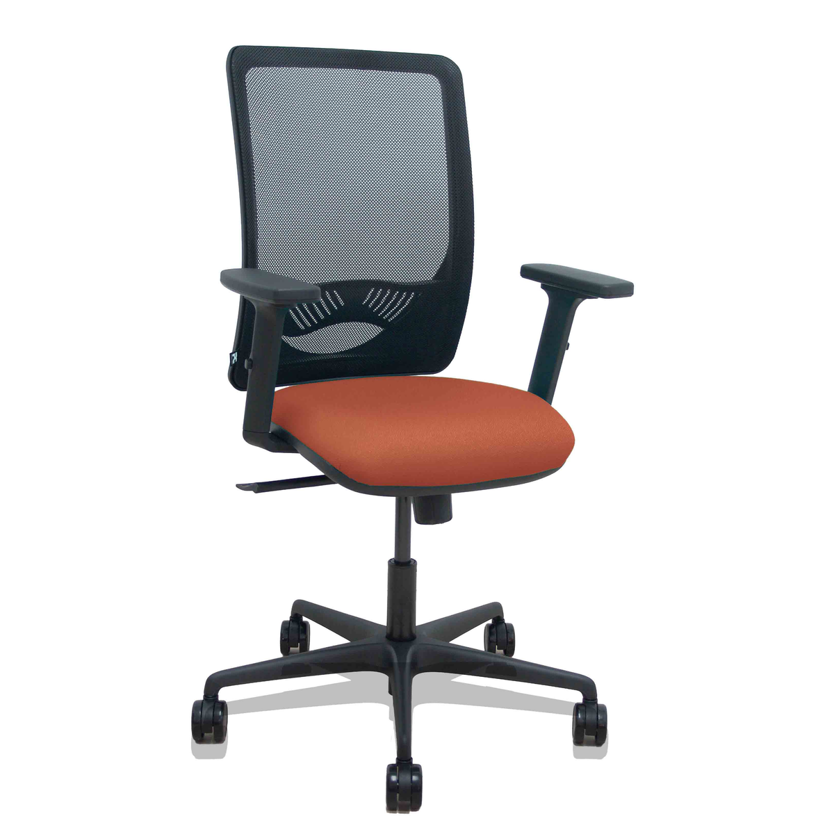 Silla de oficina Piqueras y Crespo Zulema Malla + Bali - Ref. fabricante 390SM840B100B2DB68R65 - Marron