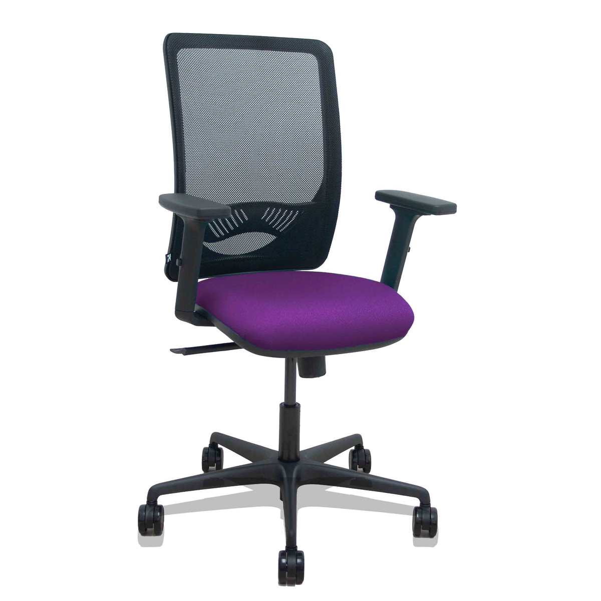 Silla de oficina Piqueras y Crespo Zulema Malla + Bali - Ref. fabricante 390SM840B100B2DB68R65 - Morado