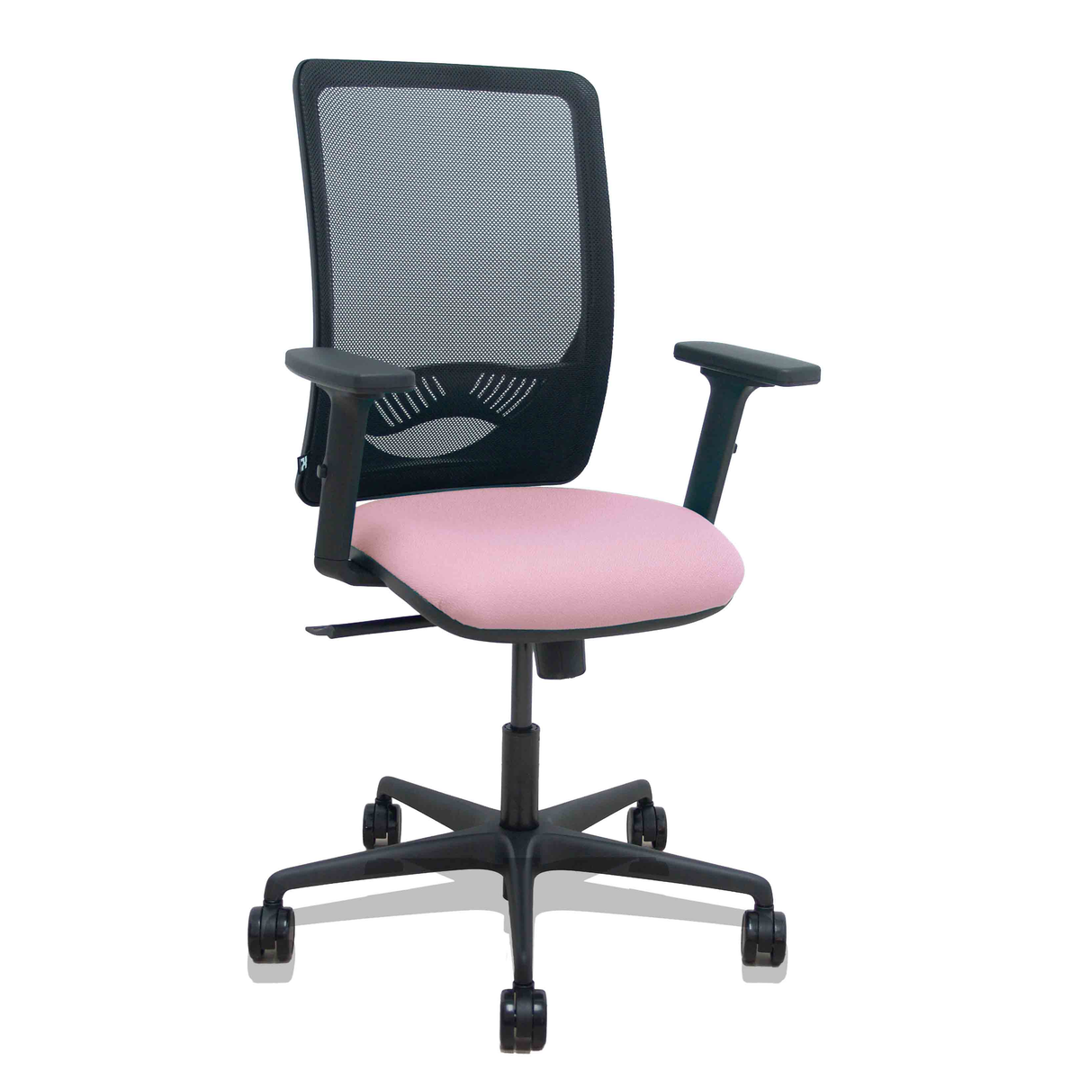 Silla de oficina Piqueras y Crespo Zulema Malla + Bali - Ref. fabricante 390SM840B100B2DB68R65 - Rosa