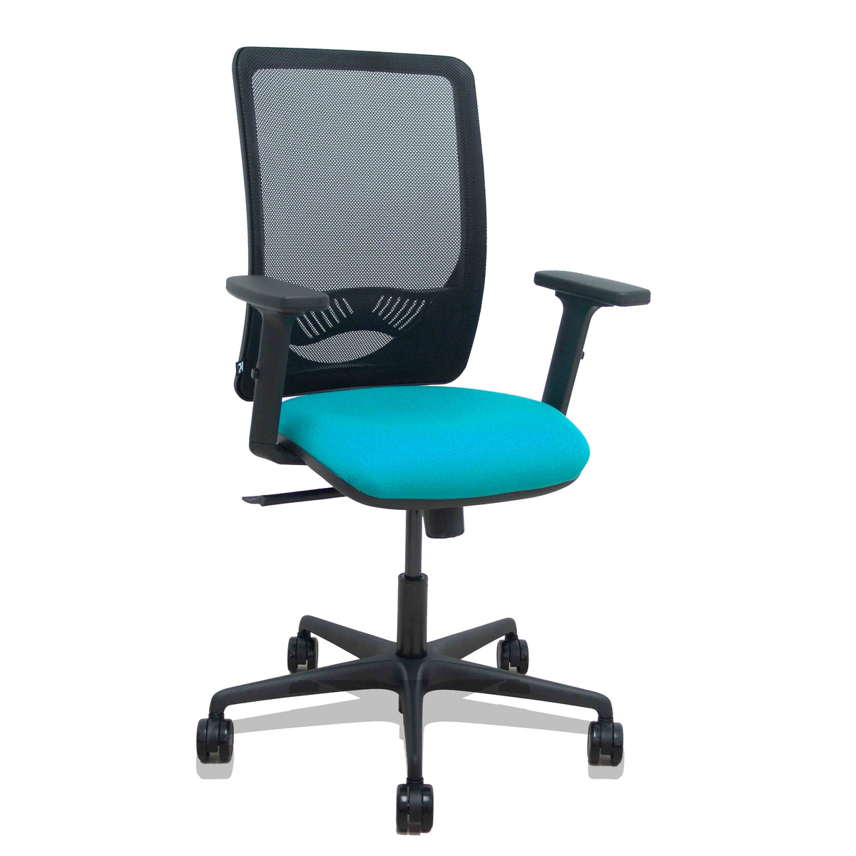 Silla de oficina Piqueras y Crespo Zulema Malla + Bali - Ref. fabricante 390SM840B100B2DB68R65 - Turquesa