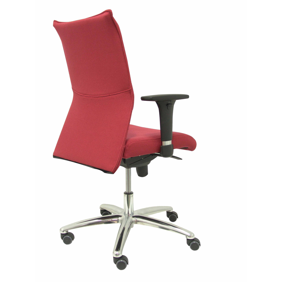 Sillón de oficina Piqueras y Crespo Albacete Confidente Bali - Ref. fabricante 207SBALI100 - Granate