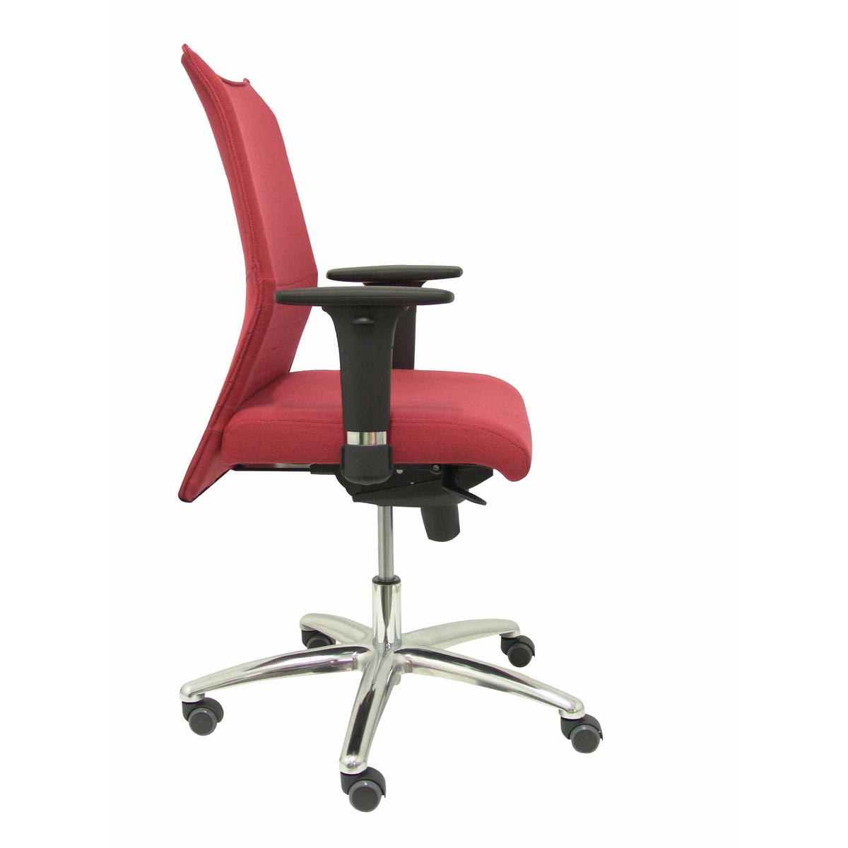 Sillón de oficina Piqueras y Crespo Albacete Confidente Bali - Ref. fabricante 207SBALI100 - Granate