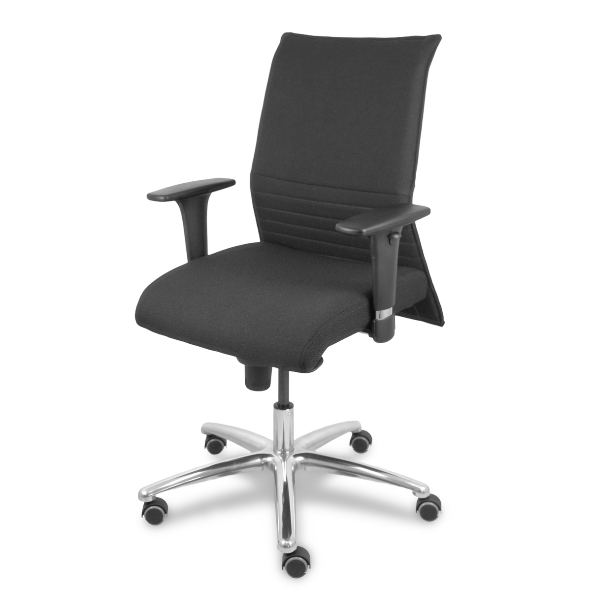 Sillón de oficina Piqueras y Crespo Albacete Confidente Bali - Ref. fabricante 207SBALI100 - Negro