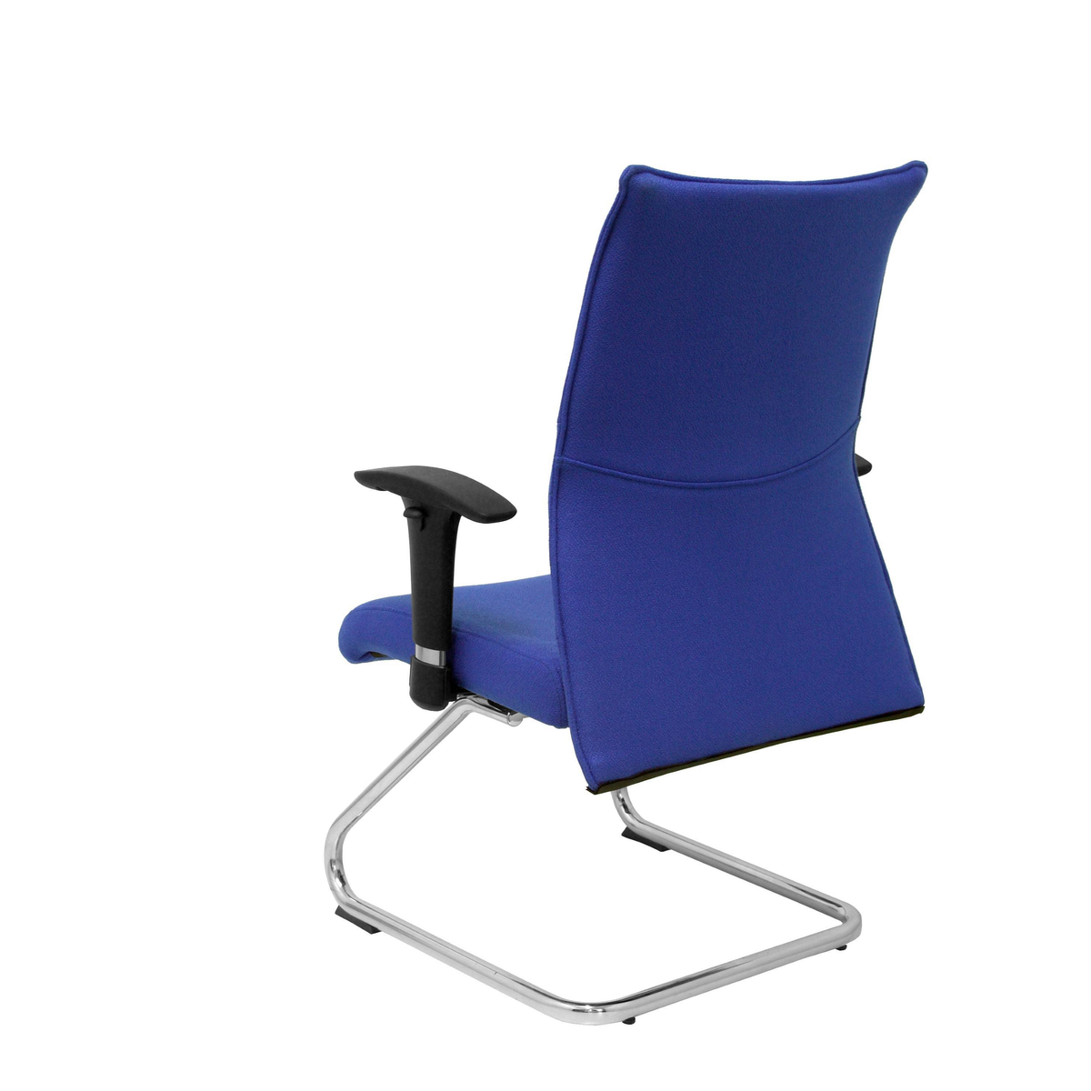 Sillón de oficina Piqueras y Crespo Albacete Confidente Patin - Ref. fabricante 208CPBALI100 - Azul