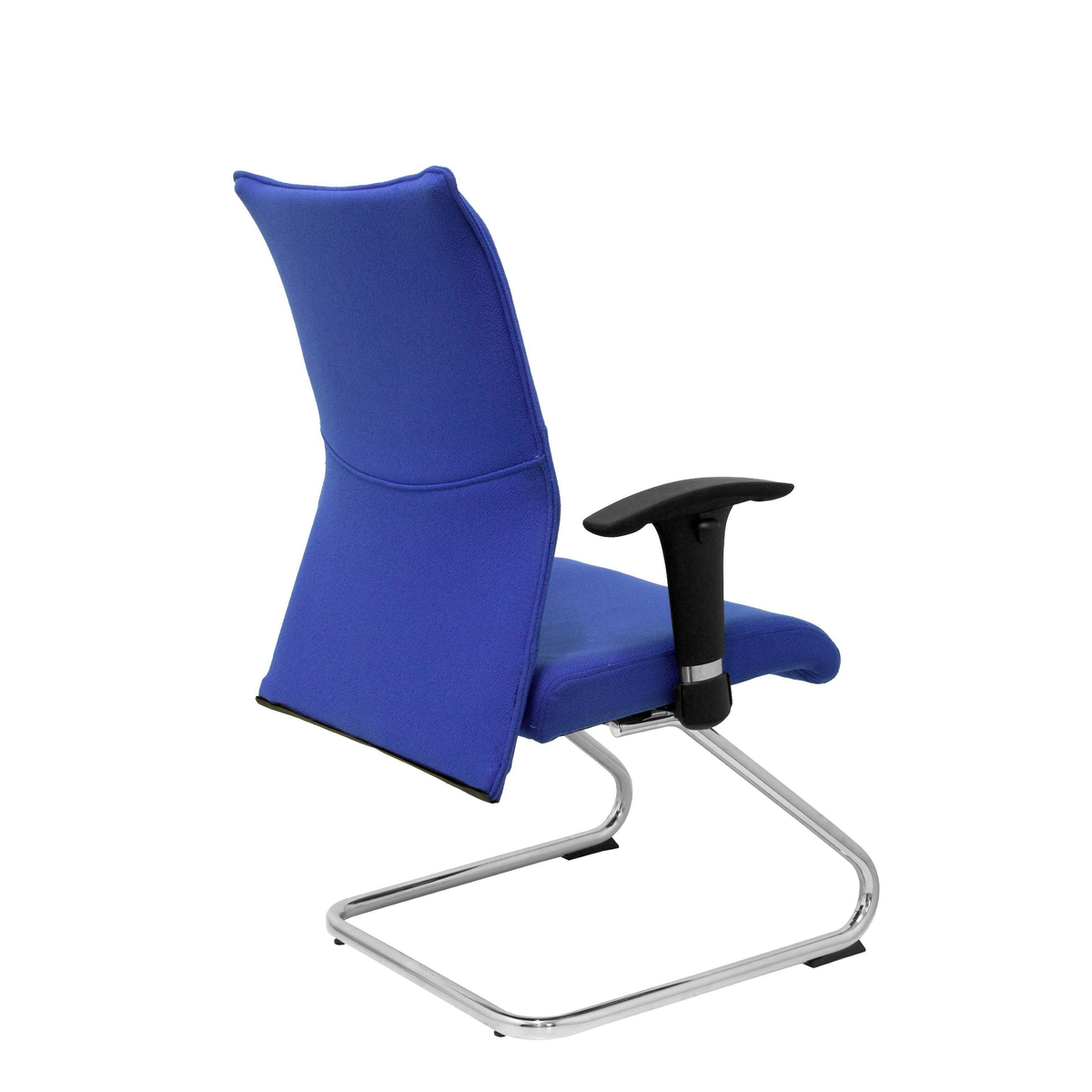 Sillón de oficina Piqueras y Crespo Albacete Confidente Patin - Ref. fabricante 208CPBALI100 - Azul
