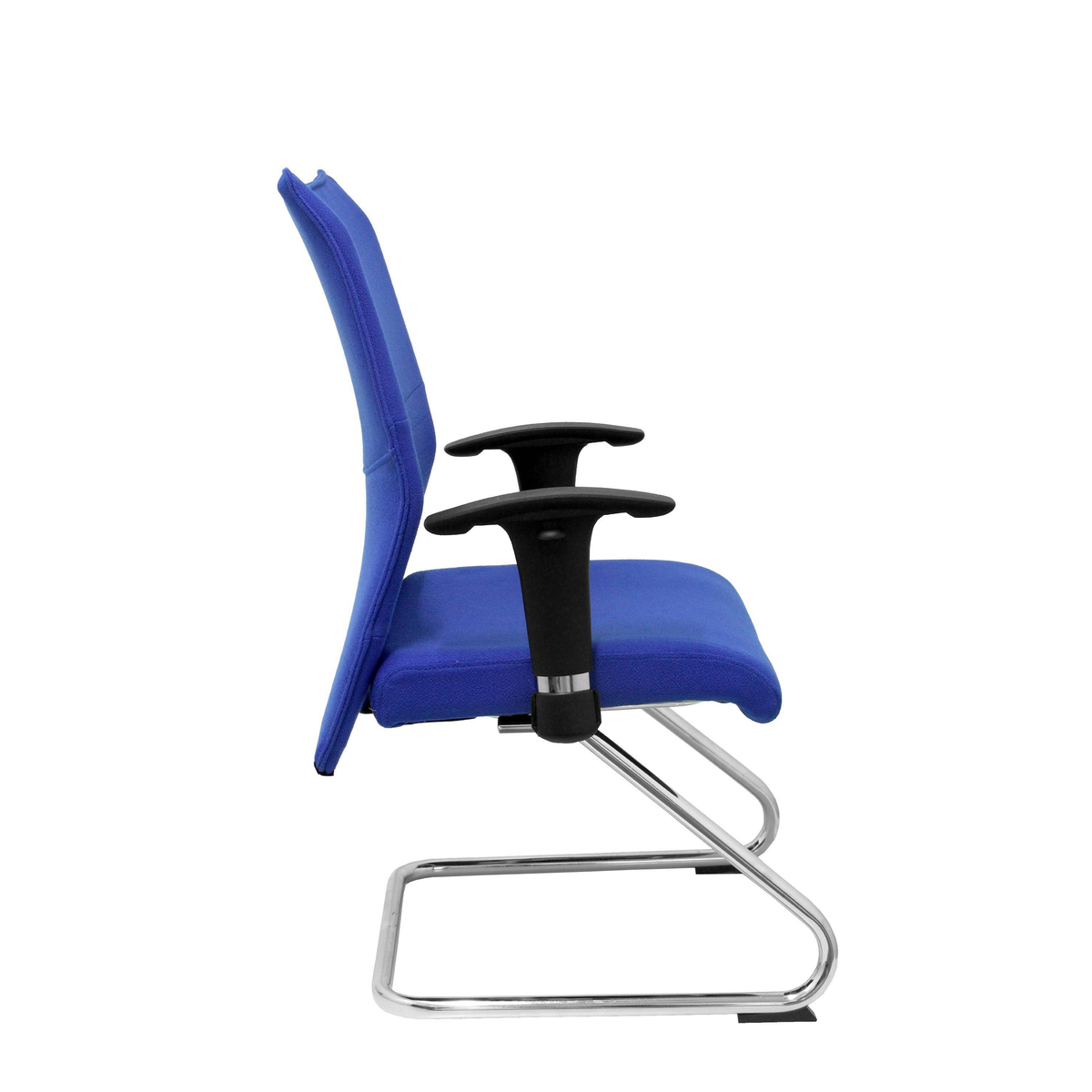 Sillón de oficina Piqueras y Crespo Albacete Confidente Patin - Ref. fabricante 208CPBALI100 - Azul