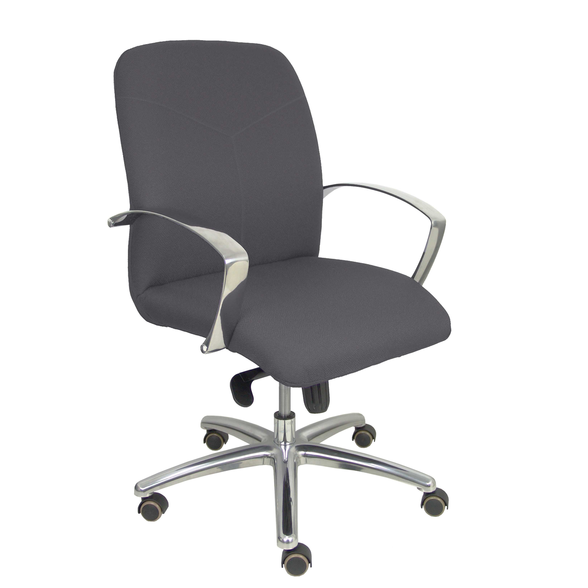 Sillón de oficina Piqueras y Crespo Caudete Confidente Bali - Ref. fabricante 116CBBALI10 - Gris Oscuro