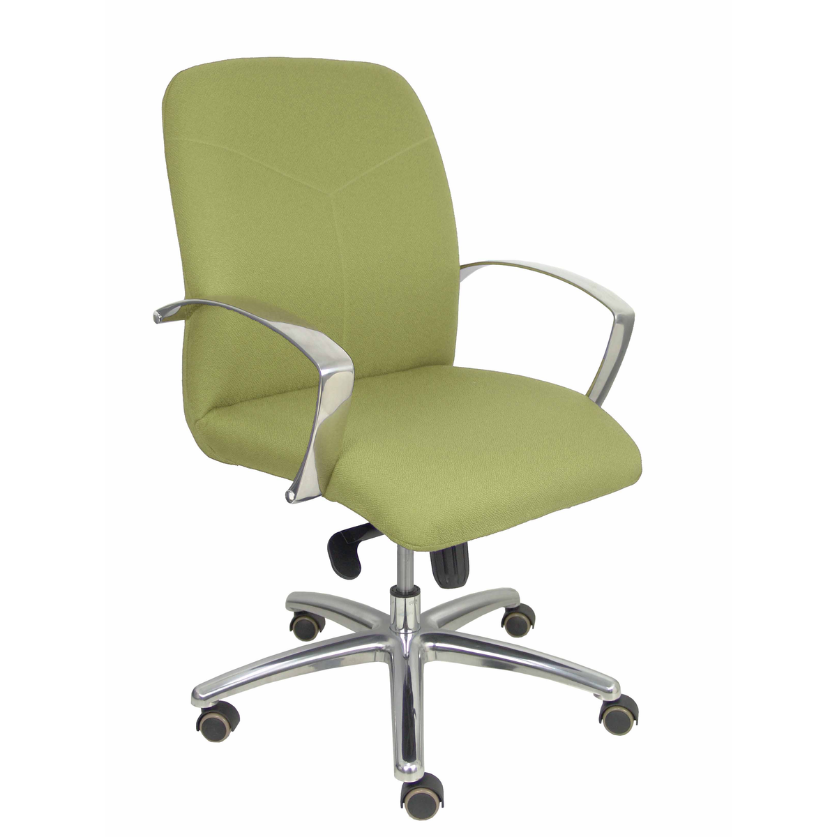 Sillón de oficina Piqueras y Crespo Caudete Confidente Bali - Ref. fabricante 116CBBALI10 - Verde Oliva