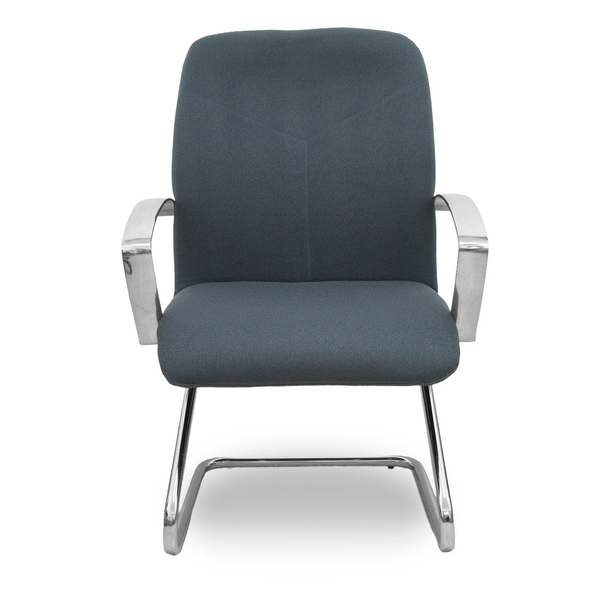 Sillón de oficina Piqueras y Crespo Caudete Confidente Patin Bali - Ref. fabricante 117CPBALI10 - Gris Oscuro