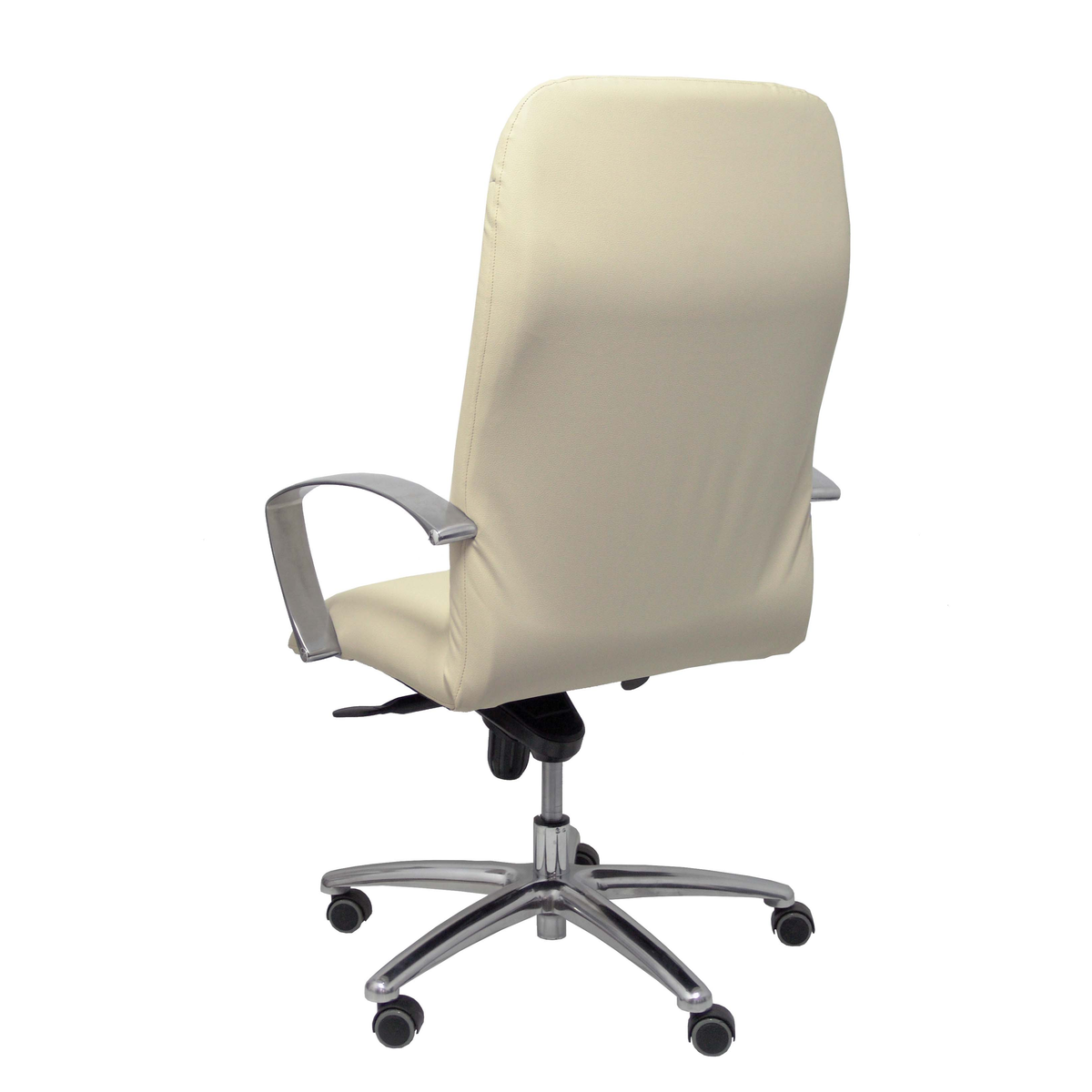 Sillón de oficina Piqueras y Crespo Caudete Similpiel - Ref. fabricante 115DBSP02 - Crema
