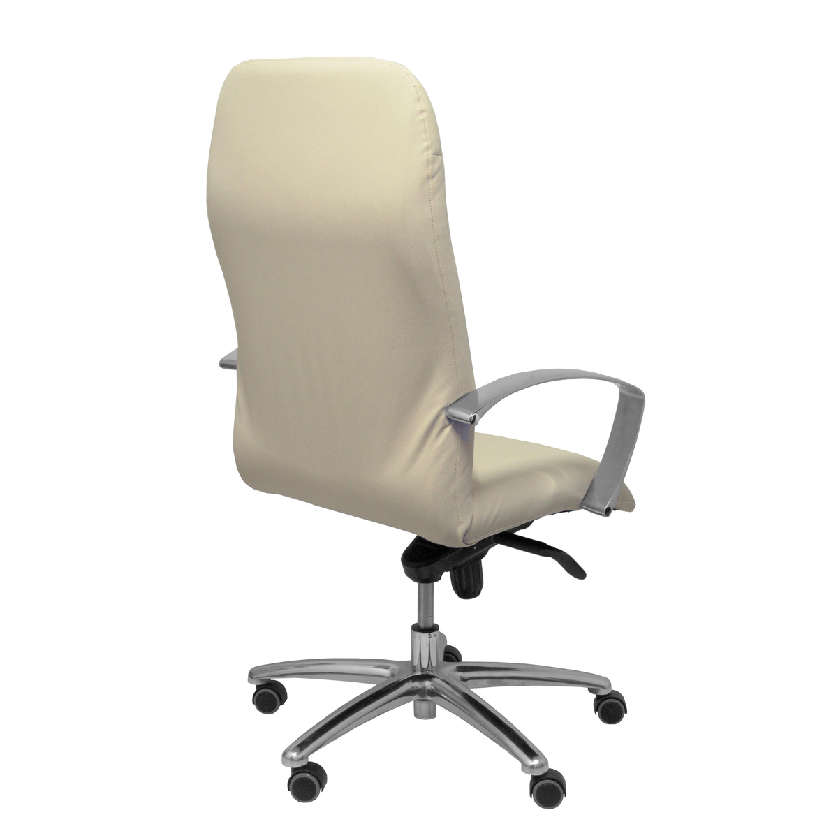 Sillón de oficina Piqueras y Crespo Caudete Similpiel - Ref. fabricante 115DBSP02 - Crema