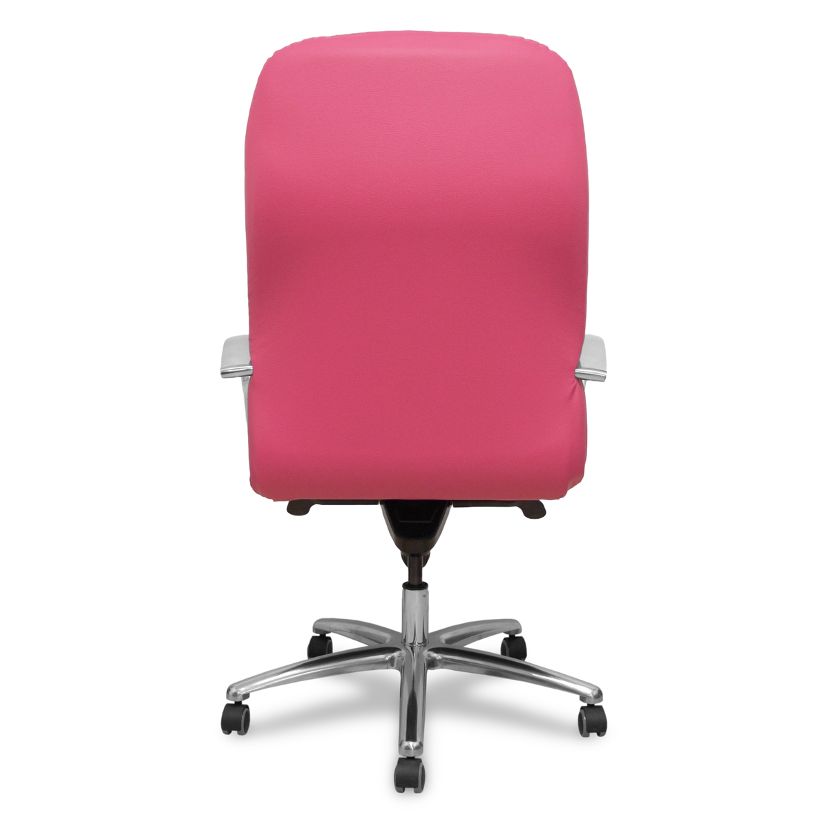 Sillón de oficina Piqueras y Crespo Caudete Similpiel - Ref. fabricante 115DBSP02 - Rosa