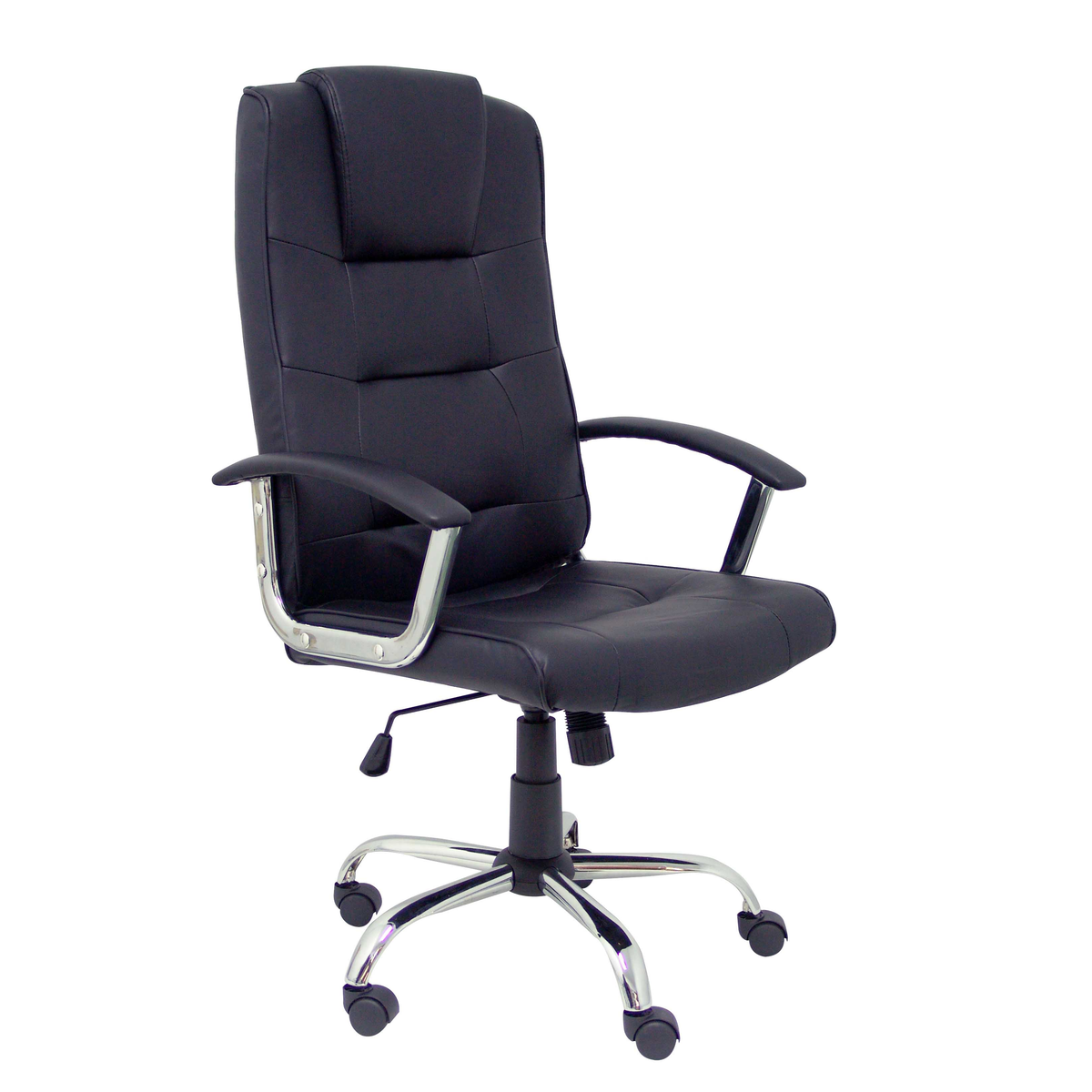 Sillón de oficina Piqueras y Crespo Guadalimar Similpiel - Negro
