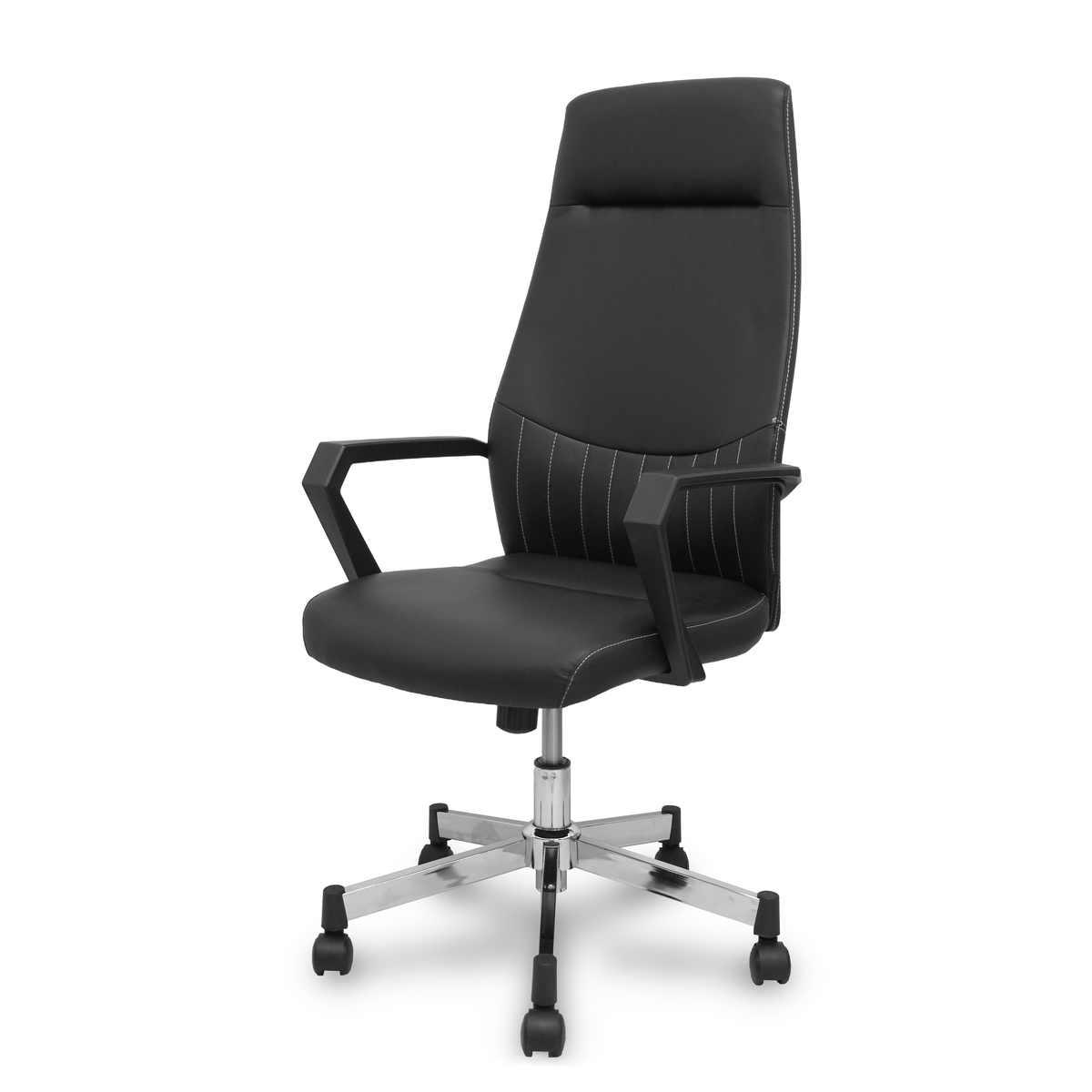 Sillón de oficina Piqueras y Crespo Opti520 Direccion Similpiel - Basculante - Negro