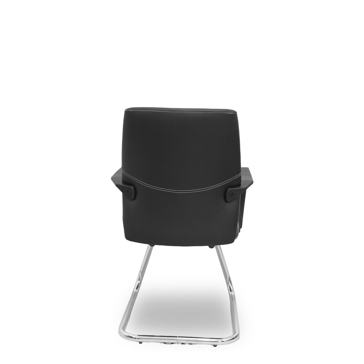 Sillón de oficina Piqueras y Crespo Opti522 Confidente Patin Similpiel - Negro