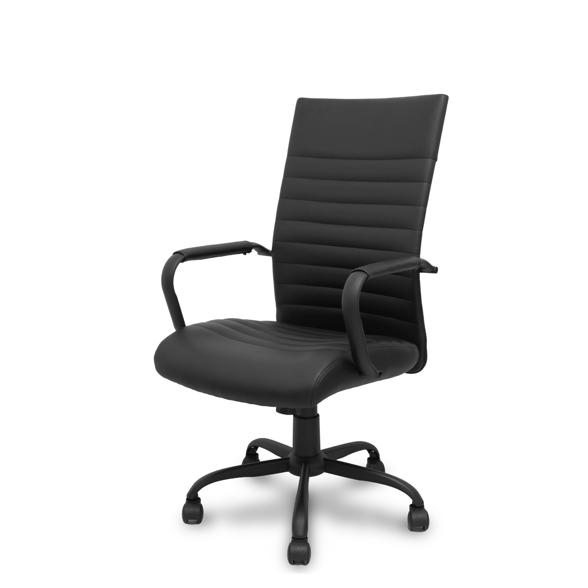Sillón de oficina Piqueras y Crespo Opti527 Similpiel - Basculante - Negro